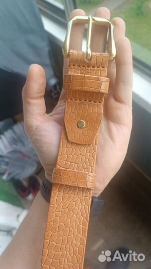 Ремень мужской натуральная кожа ручная работа