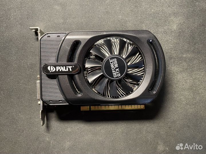 Видеокарта gtx 1650 4gb