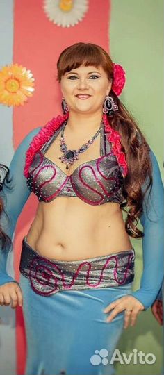 Костюм для восточных танцев +вейлы+украшения