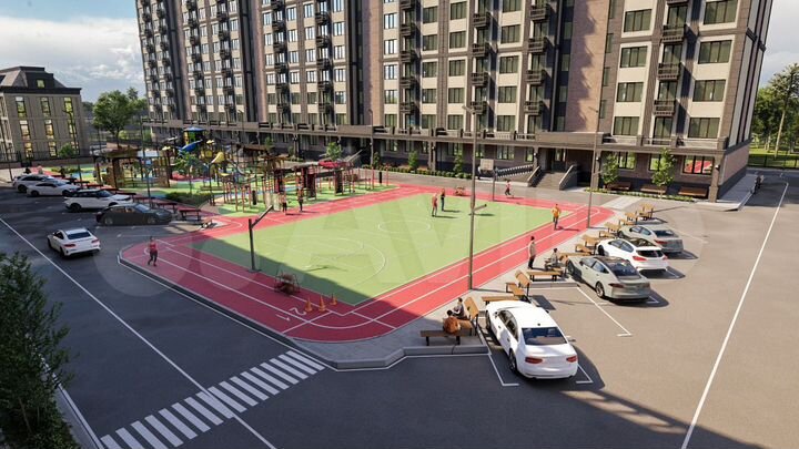 2-к. квартира, 68 м², 3/11 эт.