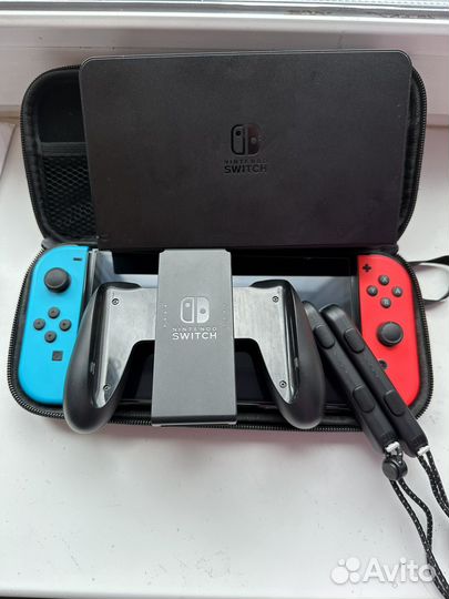 Nintendo switch oled с играми