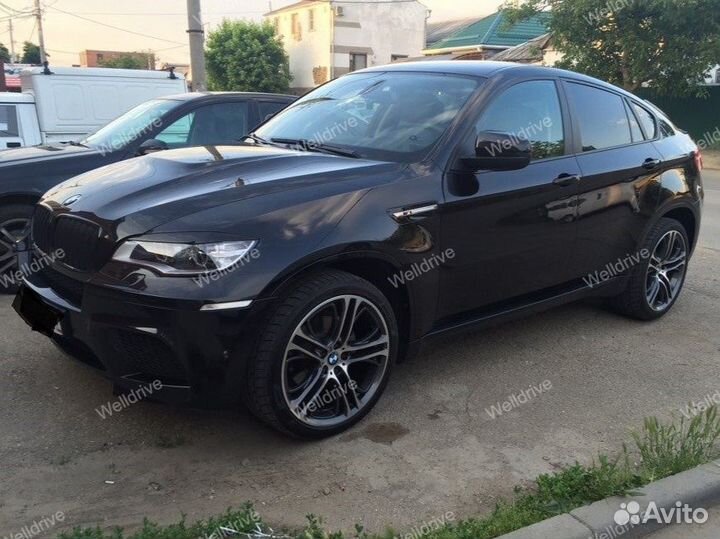 Реснички BMW X6 E71 на фары тюнинг