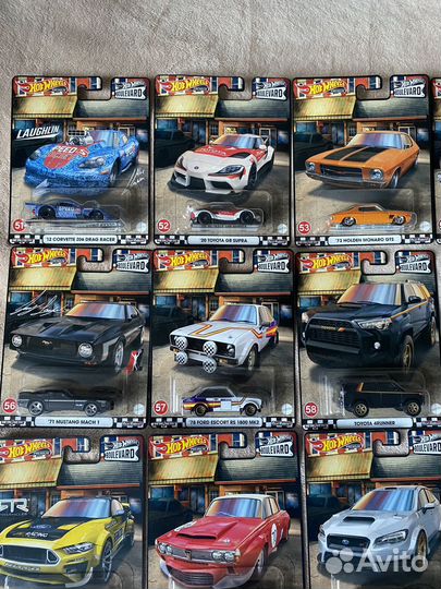 Hot wheels premium машинки