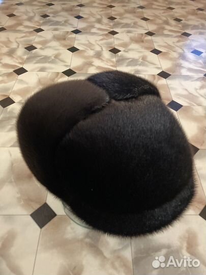 Меховая мужская кепка