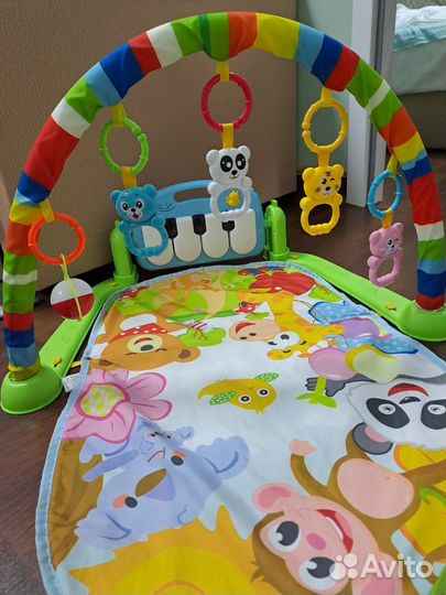 Развивающий коврик с пианино
