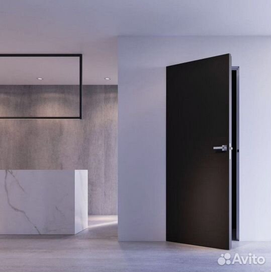 Скрытая дверь под покраску