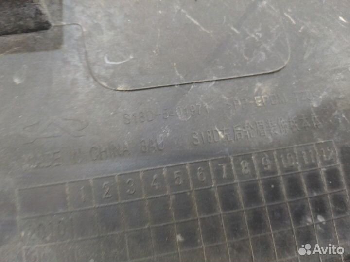 Молдинг крыла заднего левого (Chery IndiS / X1)