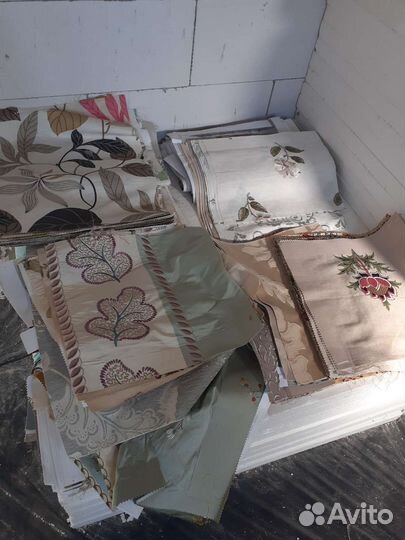 Обрезки ткани для рукоделия