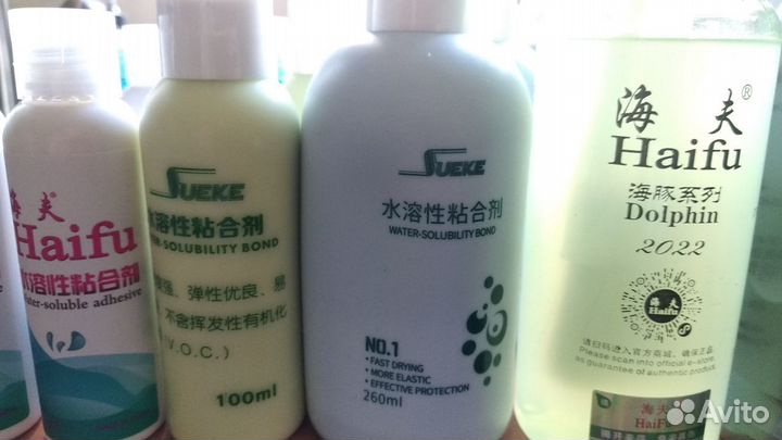 Водный клей Haifu, Sueke и быстрый Haifu Dolphin