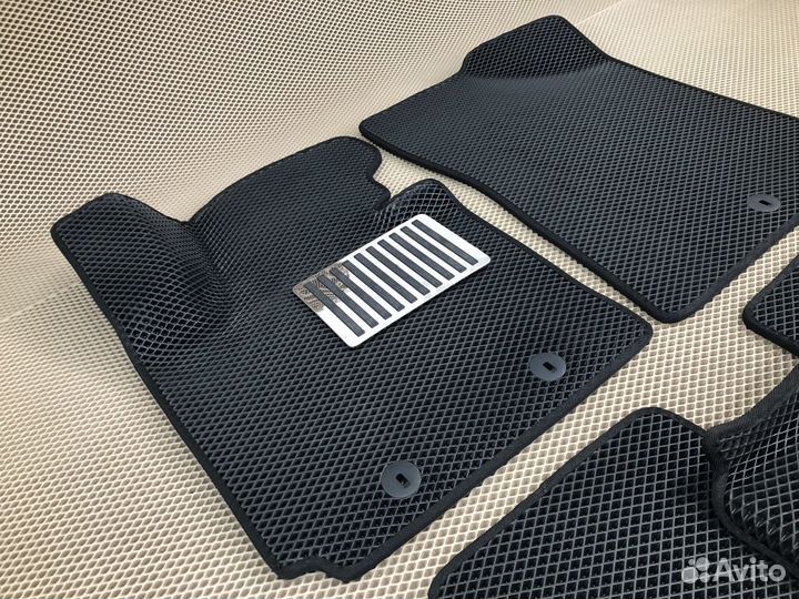 Коврики EVA (ева) Kia Soul 2 + подпятник