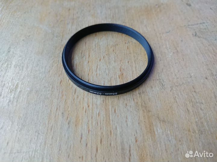 Кольцо понижающее 55-52 мм переходное для фильтра