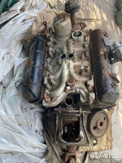 Двигатель газ 53