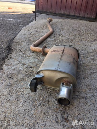 Глушитель mazda 6 gh