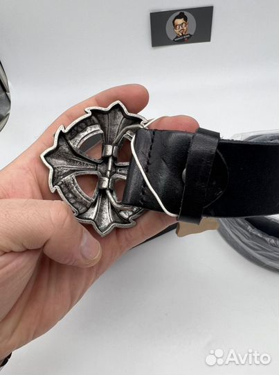 Chrome hearts ремень кожа