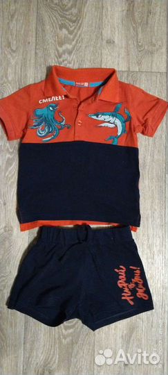 Детский костюм для сада и шорты