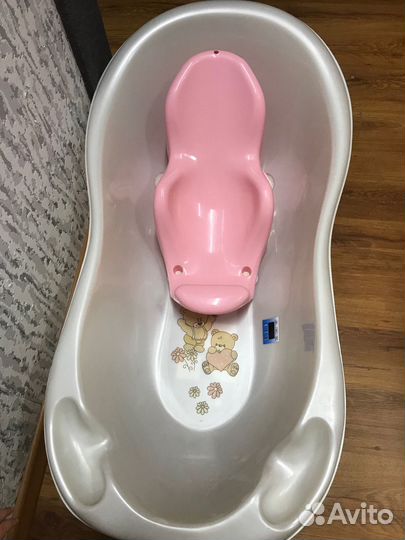 Детская ванночка для купания с горкой