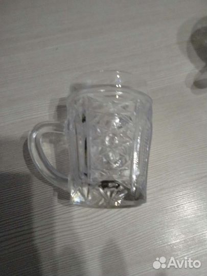 Кружка хрустальная