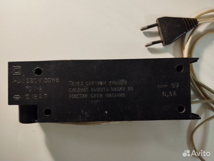 Блок питания для магнитофона,ссср