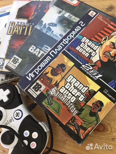 Диски, джойстик