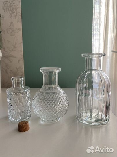 Вазочки свадебный декор