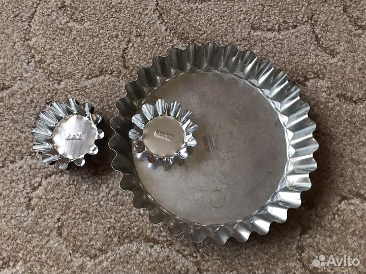 Формы для выпечки, кексов., металл, силикон