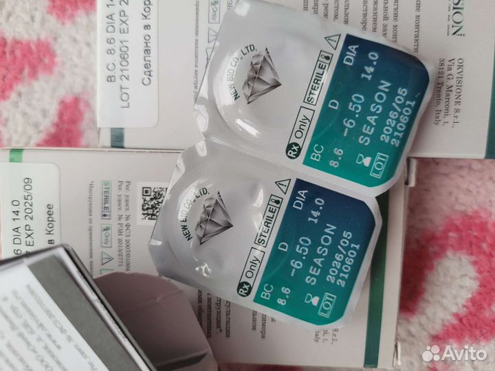 Мягкие контактные линзы