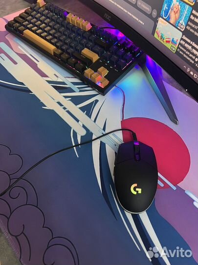 Мышь logitech g102