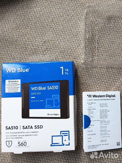 Жесткий диск Western digital WDS100T3B0A ssd 1 Tb