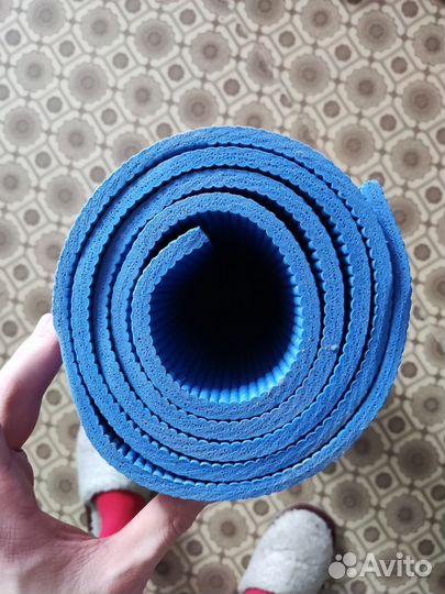 Коврик гимнастический спортивный для зарядки/йоги