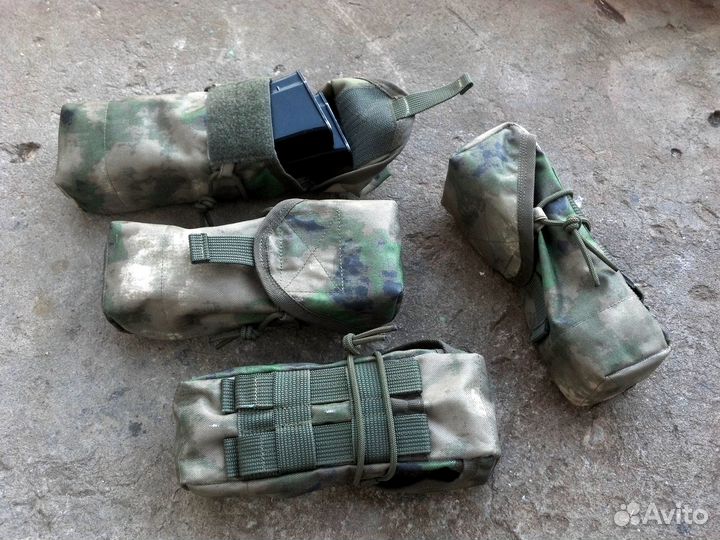 Подсумки для магазинов.Полностью закрытый клапан