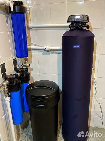Фильтр умягчитель для воды. Комплект