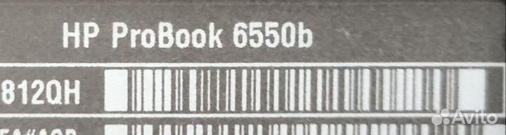 Ноутбук hp probook 6550b