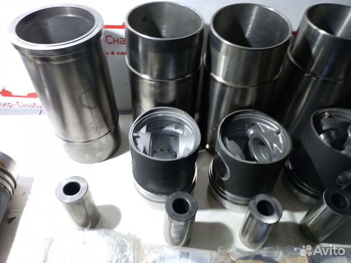 Поршень, гильза, палец, рез.кольца вольво