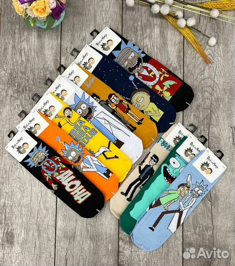 Носки Рик и Морти