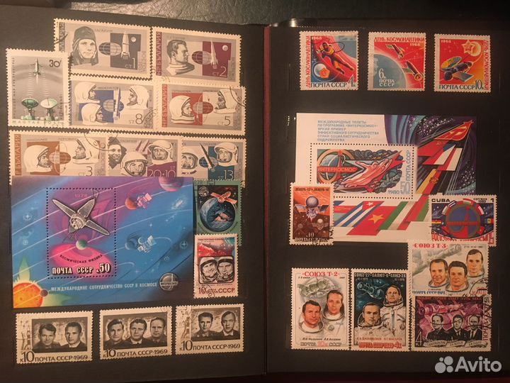 Альбом и 285 марок 