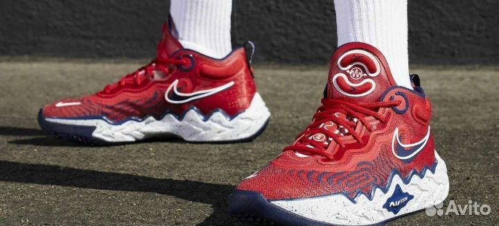 Кроссовки баскетбольные nike zoom air