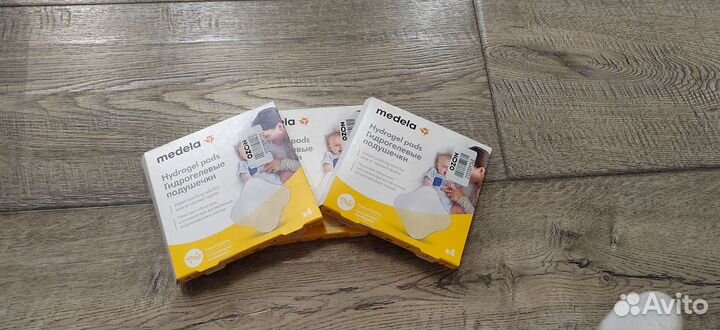 Гидрогелевые подушечки для груди medela