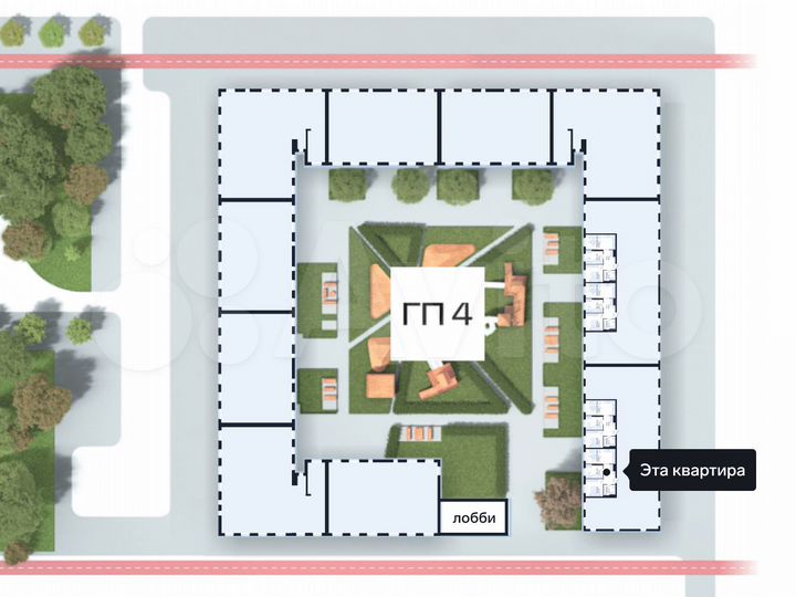 2-к. квартира, 52,7 м², 9/16 эт.