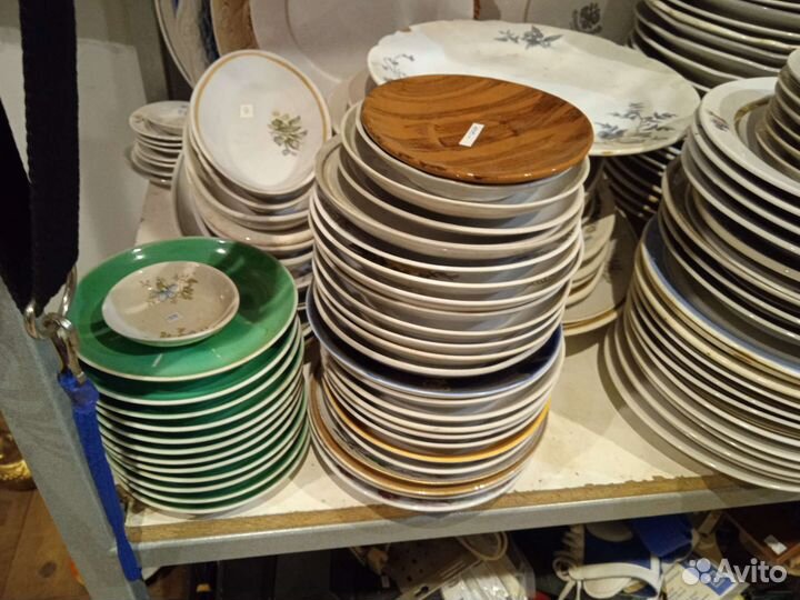 Огромный выбор блюда, тарелки, блюдца