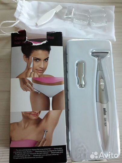 Электрический триммер Braun silkepil 3 in 1