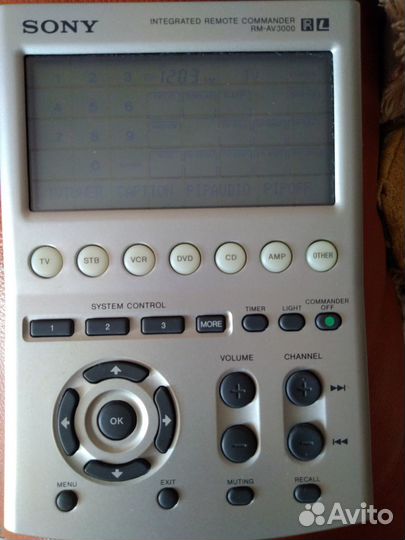 Пульт ду Sony RM-AV3000