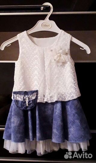 Пакет фирменных вещей для девочки р.98-104