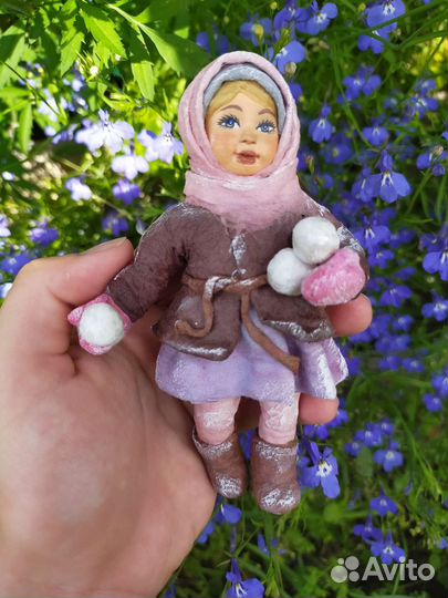 Ватная игрушка