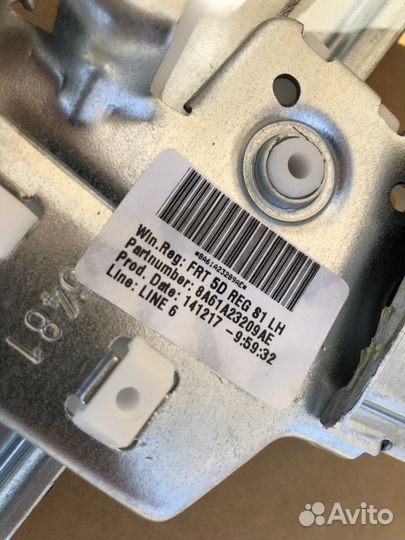 Стеклоподъемник передней левой двери Форд Фиеста 6