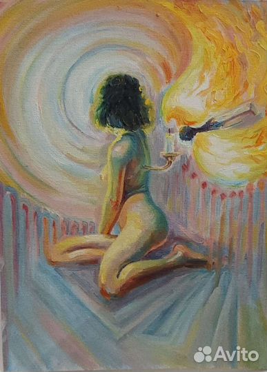 Картина маслом на холсте