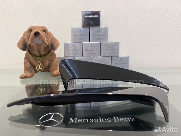 Спойлер заднего бампера Мерседес Бенц C class