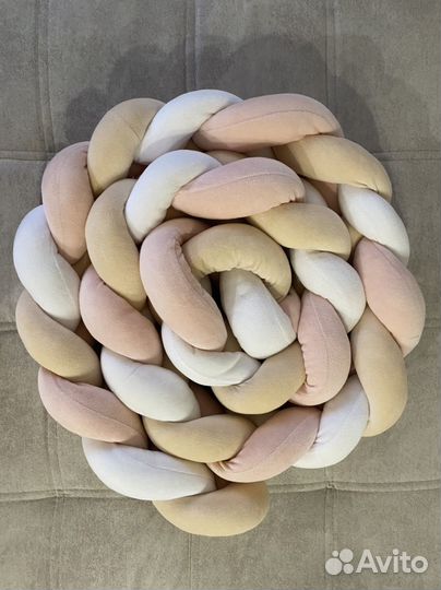 Бортик косичка