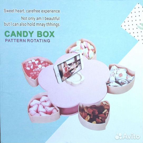 Шкатулка-органайзер с держателем телефона