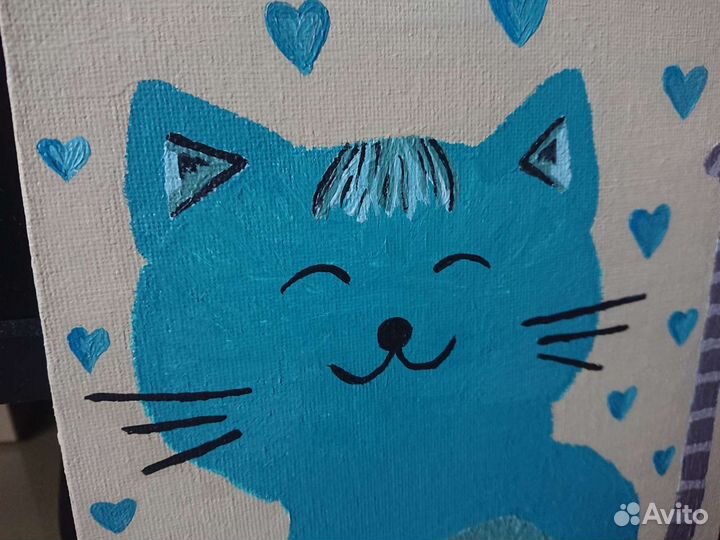 Картина Котик