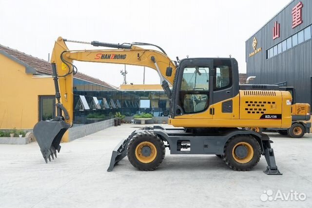 Колёсный экскаватор Shanzhong SZL135, 2023